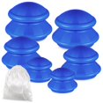 thumbnail image 1 of Set de ventosas TrelaCo de silicona para terapia de masaje, 6 unidades, 1 of 6