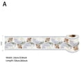 thumbnail image 2 of MYG 10*720CM Self-Stick Wall Skirting Border Line Wallsticker Waist Line Home Decor, 2 of 8
