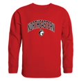 thumbnail image 1 of W Republic 541-226-RED-01 Northeastern University Men Campus Crewneck Sweatshirt, Red - Small, 1 of 1