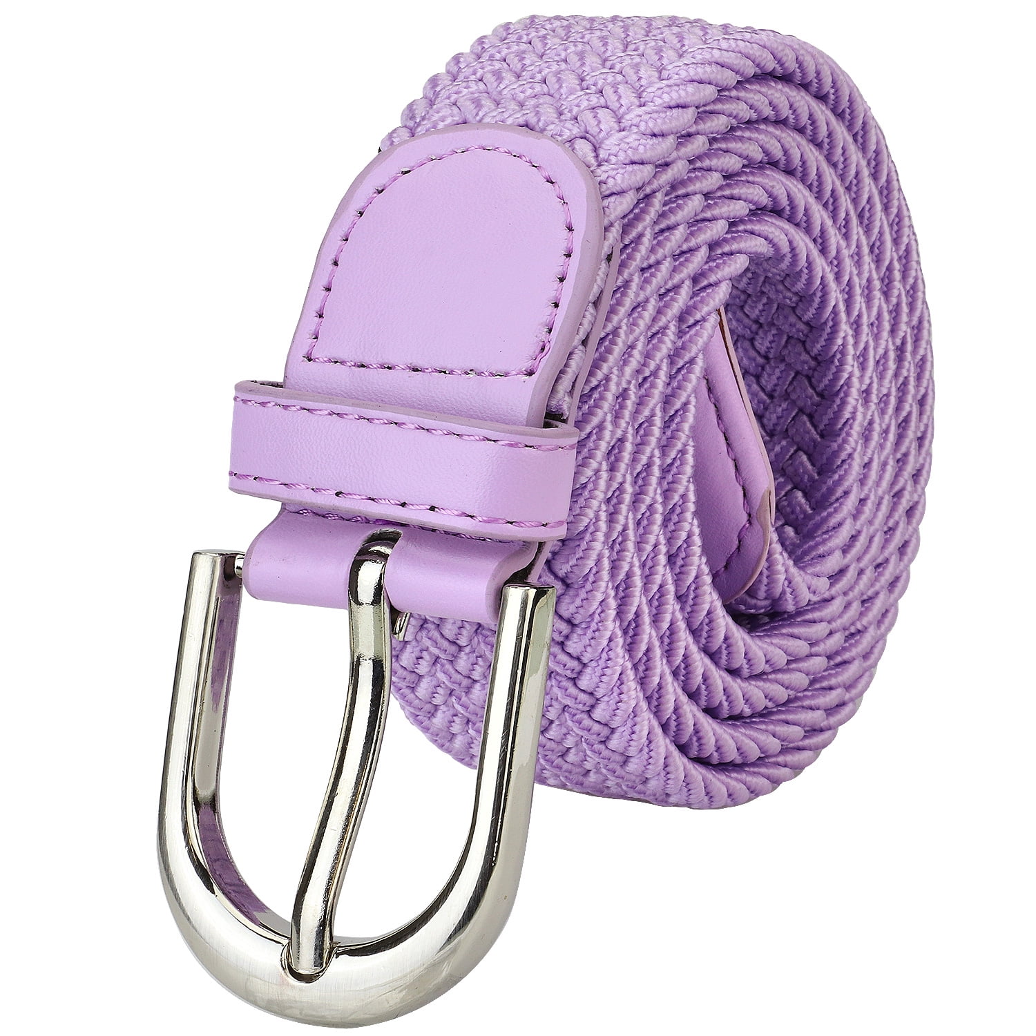 Falari Men Women Canvas Elastic Fabric Woven Stretch Braided Belt - 20 Variety Colors - Walmart.com
