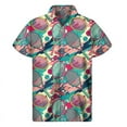 thumbnail image 2 of Camisas hawaianas con estampado 3D creativo de pelotas de tenis para hombre, camisetas de manga corta a la moda de verano, camisas de playa, blusas con solapa, 2 of 5