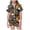 Dark Gray, variant on REDARER Kids Two Piece Button Front Sleepwear Set Lapel Short Sleeve Top Matching Shorts All Over Ghost Print Soft Pocket PJs for Halloween Loungewear Night Dress Up,10-11 Years