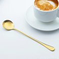 thumbnail image 4 of Latte Spoons,Stainless Steel Coffee Spoons Tea Spoon Set of 4 Long Handle Spoons Ideal for Latte Coffee, 4 of 5