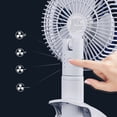 thumbnail image 3 of Strong Clamp Desk Fan, Clip On Fan Uniform And Stable Wind  For Bedroom, 3 of 8