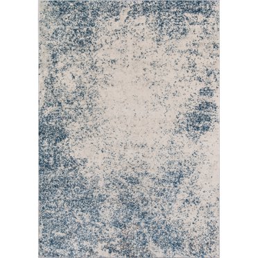 Momeni Loft 5'3" X 7'6" Transitional Rug in Blue