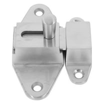 Stainless Steel Sliding Door Lock with Heavyduty Slide Bolt for Door Security 304 Material Silver