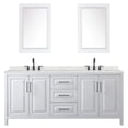 thumbnail image 6 of Wyndham Collection Wcv252580d-Qtz-Us3m24 Daria 80" Free Standing Double Basin Vanity Set -, 6 of 7