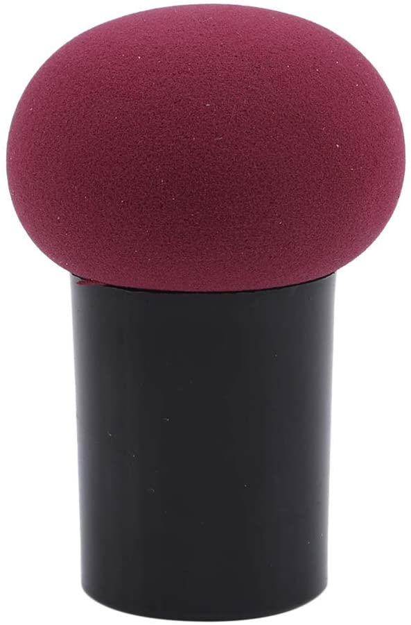 YDHely Powder Puff Mushroom Head Puff with Handle Makeup Sponge BB