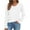White, variant on Hanen Long Sleeve T Shirts for Women Lace V Neck Casual Cute Tops Loose Fit Fall Winter Basic Clothing