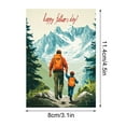 thumbnail image 3 of PEONAVET Fathers Day Greeting Cards Father's Day Gift Handwritten Blessing Message Cards 10PC, 3 of 6