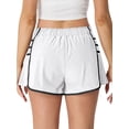 thumbnail image 5 of Cueply Women's Workout Shorts Pleated Running Athletic Gym Shorts with Liner Quick Dry, 5 of 6
