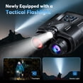 thumbnail image 3 of Ruaiok 4K Night Vision Binoculars,8X Night Vision Goggles with Accessories Included,Gift for Adults Hunting & Camping, 3 of 8