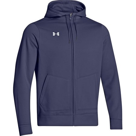 Under Armour Men's Storm Armour Fleece Full Zip Hoody 1259100-410 Medium, Midnight Navy/White