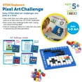 thumbnail image 7 of Learning Resources  STEM Explorers Pixel Art Challenge - Science Kits & STEM Activities for Kids, Ages 5+, 7 of 7
