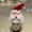 A, variant on HOARBOEG Christmas Hat with Music, Singing Dancing Santa Hat with Swinging Motion, Festive Musical Santa Hat with Replaceable Batteries, Fun Christmas Party Hat, Christmas Gift