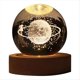thumbnail image 2 of Regalo del Día de San Valentín Lámpara de Bola de Cristal Galaxy Lámpara de Luna de Planeta 3D Luz de Noche LED USB,F, 2 of 10