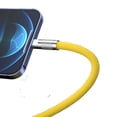 thumbnail image 5 of Dual USB Type C Cable Fast Charging Cable Charger Cord Silicone Cable for Data Transfer [5Ft/1.5m] Compatible with iPhone 15 Pro Max MacBook Pro Air iPad Pro Air Mini Galaxy S23 Ultra Note Pixel, 5 of 5