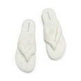 thumbnail image 4 of DREAM PAIRS Platform Flip Flops for Women Cushioned Thong Sandals with Soft Eva Foam Insole Lightweight Lycra fabric Comfort Dressy Slides Slippers for Summer Beach, 4 of 7
