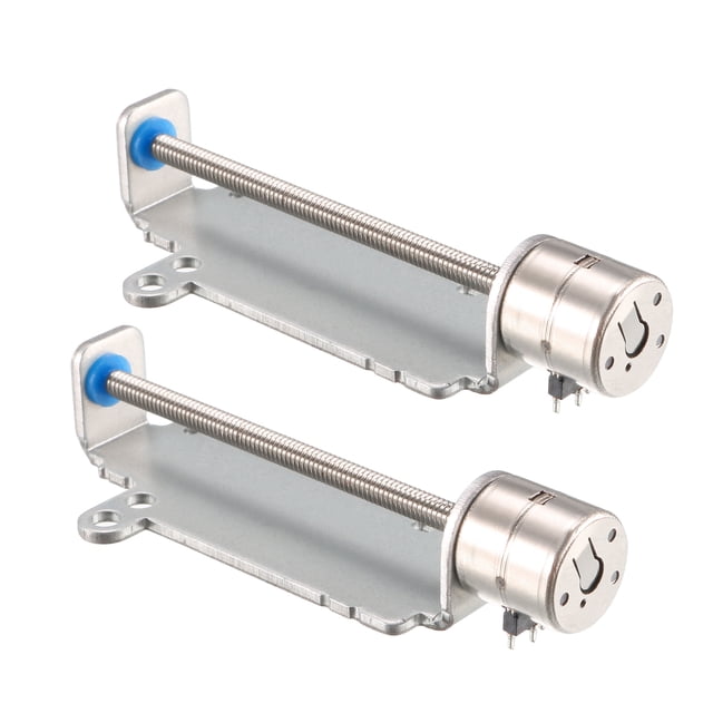 2 PCS DC 3V 2 Fase 4 Hilo Motor de Paso Micro Tornillo para Motor de Enfoque de Cámara