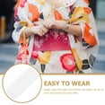 thumbnail image 5 of PAMINGONO 1Set Obi Ita Plate White Rectangular Plastic for Wearing Kimono and Formal Events, 5 of 8