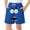 Blue, variant on Boys Swim Trunks, Printed Beach Summer Elastic Waist Board Shorts with Pockets Mint Green Size 10-12T