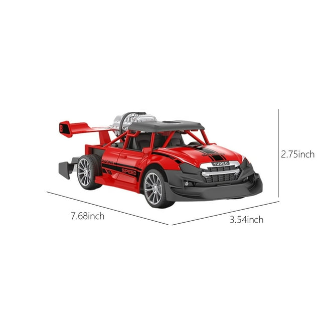 Dvkptbk Rc Cars Spray Remote Control Car 1:20 High-Speed Racing Car with Water Spray Remote Control Children's Toy Car Car Model