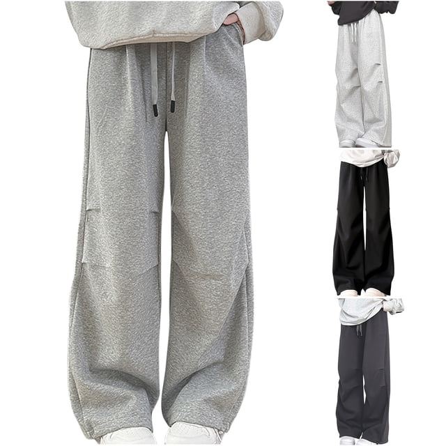 Salopettes Taille Mi-Haute pour Femmes, Pantalons et Combinaisons Décontractés, Coupe Décontractée avec Poches, Confortables et Extensibles, Printemps Été, Tenue de Détente Quotidienne, Combinaisons Boho, Gris Foncé TG