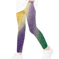 thumbnail image 4 of GERsome Girls Leggings Casual Print Leggings Yoga Pants for Toddler Girls Soft Comfortable Stretchy Tight Leggings Girls Athletic Leggings, Sizes 3-8 Years, 4 of 6