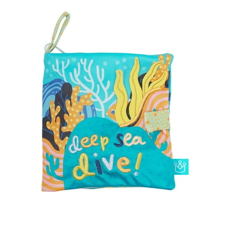 UPC: 0011964513086 | Manhattan Toy Deep Sea Dive Machine Washable Bath Time Activity Book for Infants and Toddlers