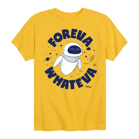 Disney Wall-E - Foreva Whateva Eve - Toddler & Youth Short Sleeve Graphic T-Shirt