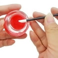 thumbnail image 2 of Nvzi 150 aplicadores de pinceles desechables para labios, aplicadores de lápiz labial negro, pinceles desechables para uñas, varitas de brillo de lápiz labial (blanco), 2 of 3