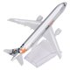 thumbnail image 5 of Modelo de avión de aleación, Base estable de Color brillante, decoración del hogar, modelo de avión de simulación, 5 of 9