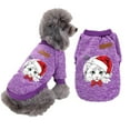 thumbnail image 1 of onlyliua Buscador de Regalos Nuevo Producto Ropa Navideña para Mascotas Ropa Cálida para Perros Transfiguración Invierno, 1 of 3