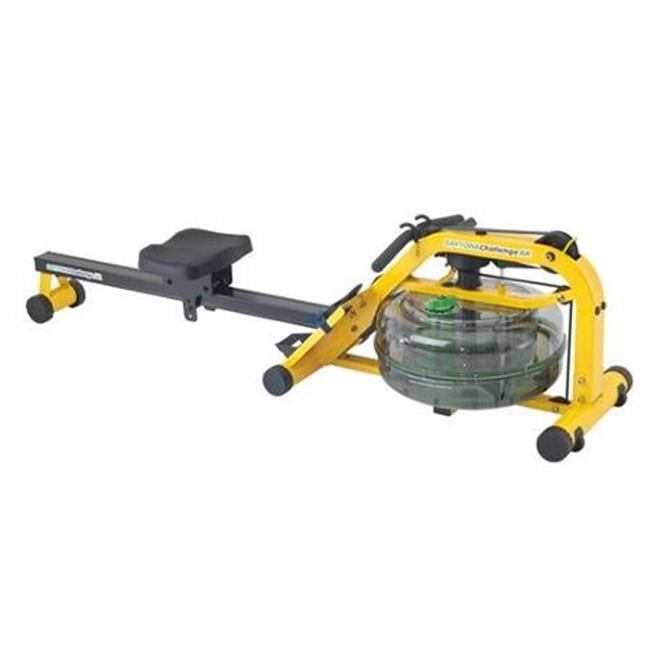 Water Rower Exercise Machine, Yellow & Black