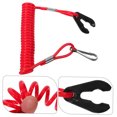 thumbnail image 4 of Raindrops 5Pcs Multifunctional Boat Engine Safety Lanyard Red Emergency Stop Cord for Marine Use, 4 of 8