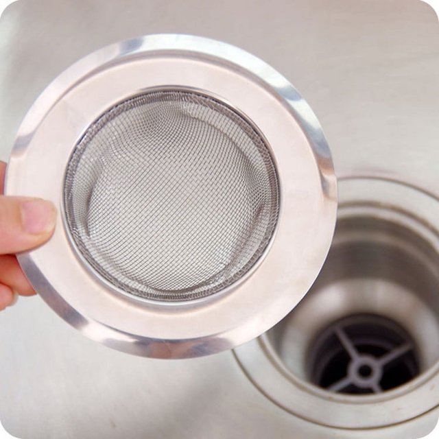 2 uds filtre d'évier en acier inoxidable, bouchon de vidange filtre de vidange, panier salle de bain bouchon de vidange filtre de vidange évier de kitchen couvercle d'évier, filtre filtre d'évier, 9c
