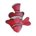 thumbnail image 4 of Pez Payaso Flotante Artificial De Silicona, Efecto Brillante, Decoración De Pez Payaso Flotante Para Acuario Con Ventosa, 4 of 7