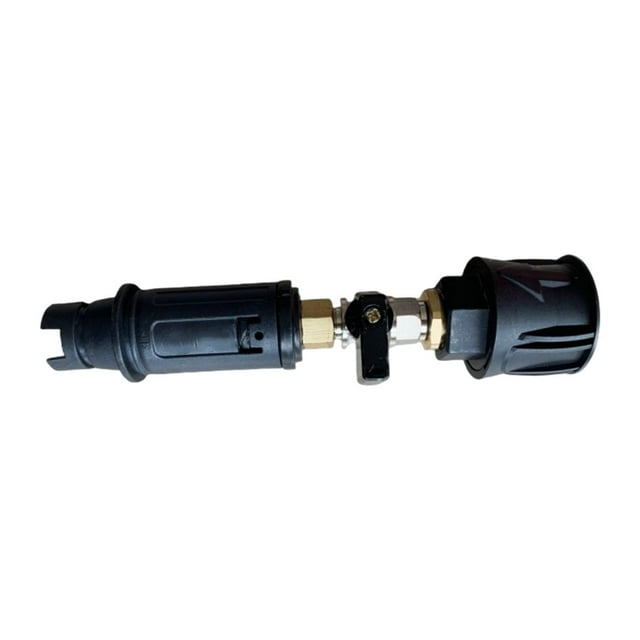 Boquilla para hidrolavadora de conexión rápida, ángulo ajustable, práctica boquilla para lavado de automóviles, potente boquilla con válvula de