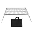 thumbnail image 2 of Parrilla De Senderismo, Parrilla De Camping Plegable Versátil De Acero Inoxidable 304, Antigrietas Con Bolsa De Almacenamiento Para Cocinar Al Aire, 2 of 7