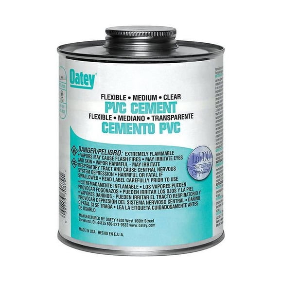 Oatey 4494969 4 oz PVC Flex Cement