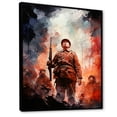 thumbnail image 2 of Designart "Monumental Defenders Among Military Soldiers" Military Floater Framed Canvas Prints, 2 of 5