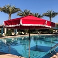 thumbnail image 3 of 9ft 8 Ribs Replacement Umbrella Canopy w/Fringed Valance in Red (Canopy Only), 3 of 3