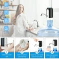 thumbnail image 6 of Neighborly Nook Water Bottle Pump 5 Gallon Electric Drinking Water Pump Portable Water Dispenser USB Charging Water Bottle Pump Water Bottle for Universal 2-5 Gallon Bottle (Black), 6 of 14