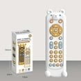 thumbnail image 4 of Baby TV Remote Control Toy With Light Sound Realistic Controller Early Education Learning Music Toy For Toddlers Boys Girls, 4 of 4