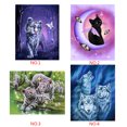 thumbnail image 2 of Injueey DIY 5D Pintura Diamante Bordado Patrón Animal Puntada Imagen Kit Decoración Para El Hogar - Estilo 2 Artesanía 4#, 2 of 6