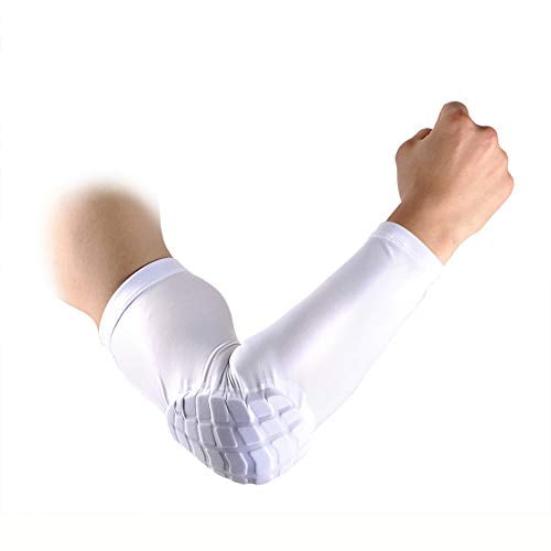 2pcs Compression Elbow Arm Sleeve Brace Football Basketball Sports Arm Protector 