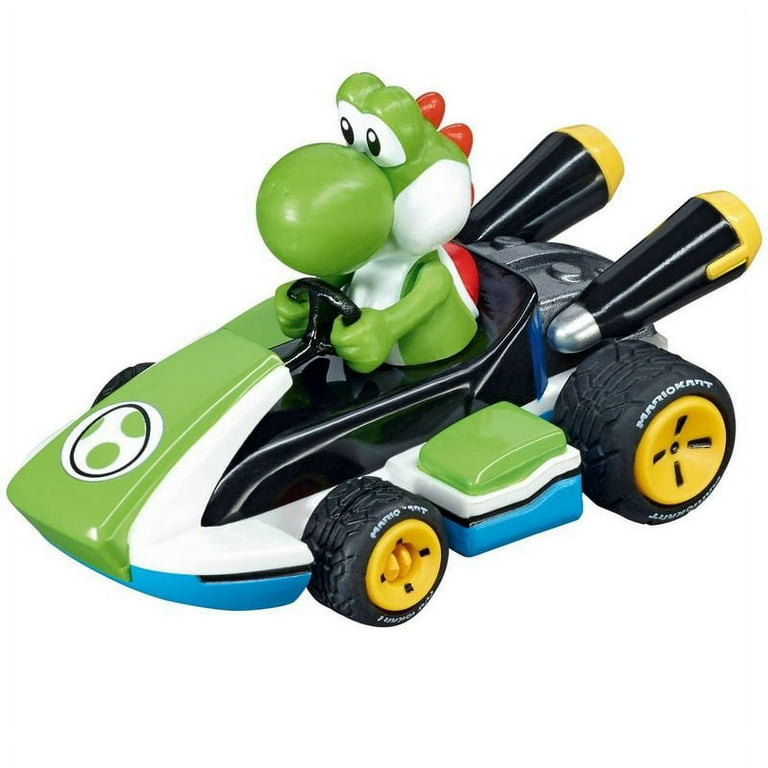 Super Mario Pull & Speed Toad, Yoshi, Mario & Luigi Vehicle 4-Pack
