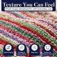 thumbnail image 2 of Dan River Washcloths pack of 24 High-Quality Soft Cotton striped knit washcloths multicolor kitchen cloth - Multicolor, 12x12in, 2 of 10