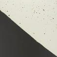 thumbnail image 6 of DecMode 10" Color Block Speckled Black Ceramic Vase with White Top, 6 of 14