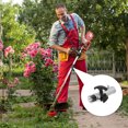 thumbnail image 4 of DINHEAROM 1Set Silver Iron Shaft Connector for Lawn Maintenance Enhanced Tool Performance 5.1x1.3x1in, 4 of 8